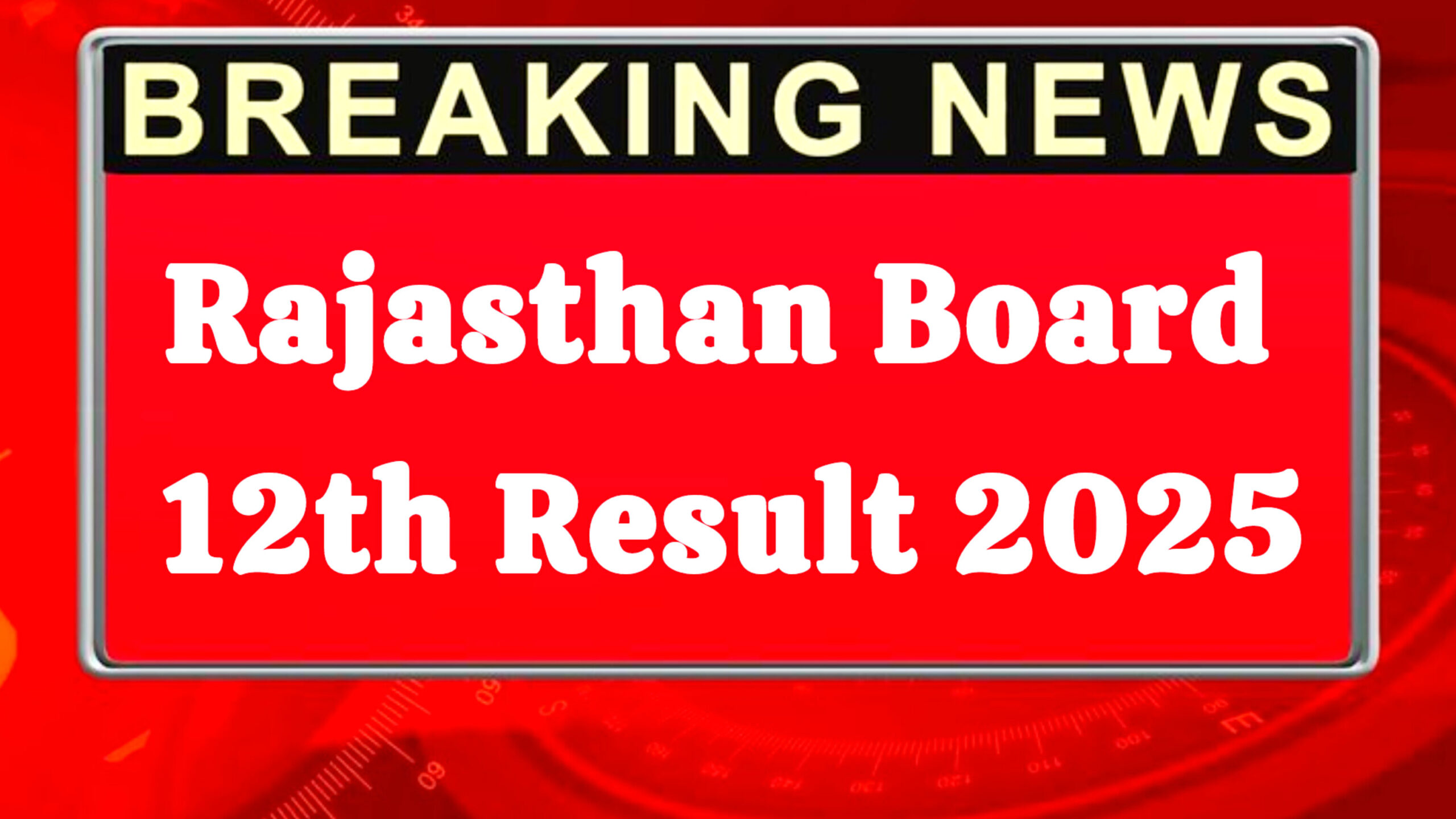 Rajasthan Board 12th Result Art, Science and Commerce, Click here