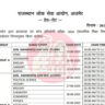 Rajasthan RPSC School Lecturer PGT Teacher Subject Wise Exam Schedule Released