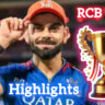 RCB Vs PBKS, Virat Kohli, IPL 2025 T20 Highlights