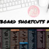 All Computer Keyboard Shortcut Keys List