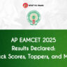 “AP EAMCET 2025 Results Declared: Check Scores, Toppers, and More”