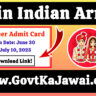 Indian Army Agniveer CEE Admit Card 2025 Out Join Indian Army, Download Link!