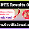 “MSBTE Summer Diploma Results 2025 Out Now: Check at result.msbte.ac.in”