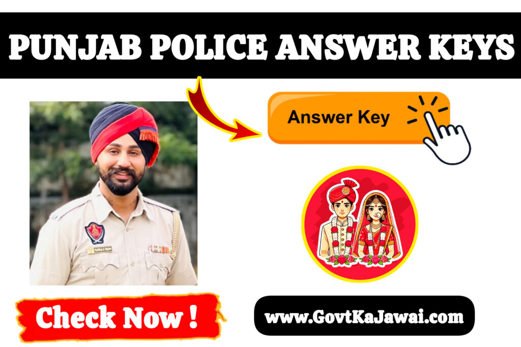 “Punjab Police Constable Answer Key 2025 Released: Step-by-Step Guide to Raise Objections”