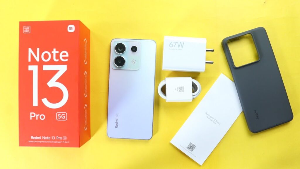 Get the Redmi Note 13 Pro with 200MP Camera and 67W Fast Charging in India
